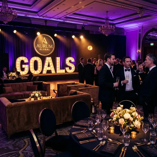 Corporate Goals Display